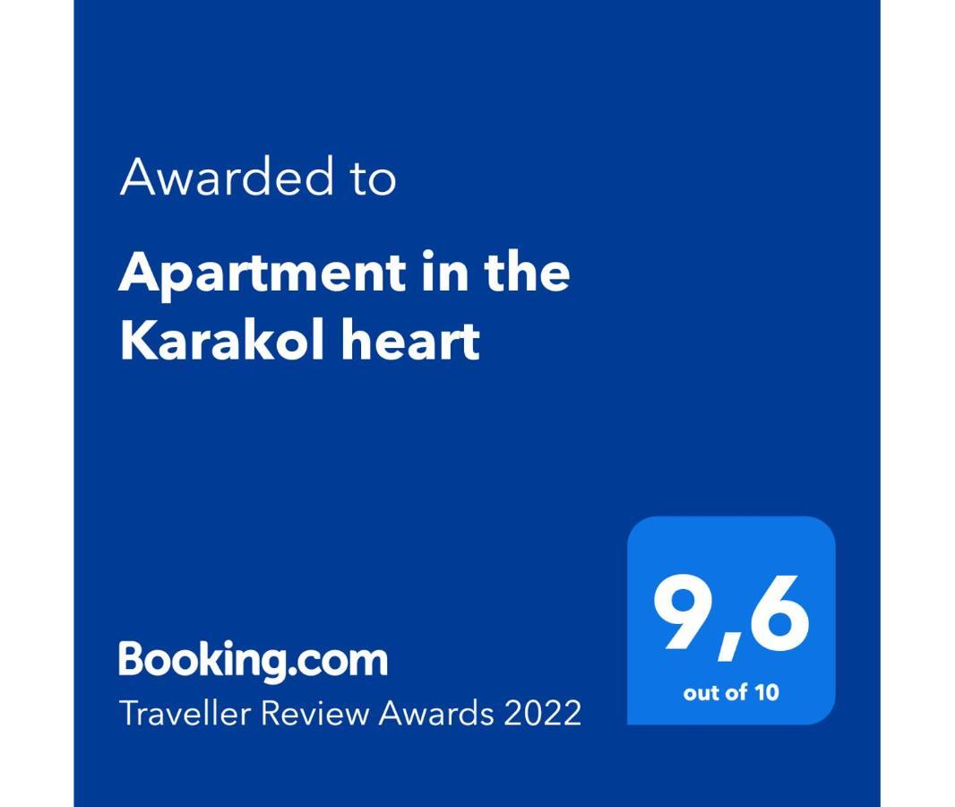 Apartment In The Karakol Heart Buitenkant foto